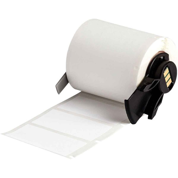 Label, 1 29/32 in W, White