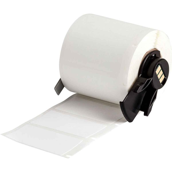 Label, 1 29/32 in W, White