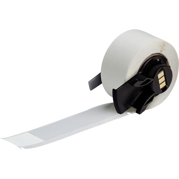 Label, 3 3/4 in W, Clear; White