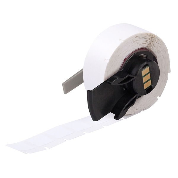 Label, 1/2 in W, White