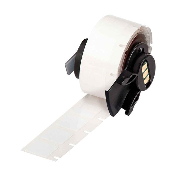 Label, 1/2 in W, White