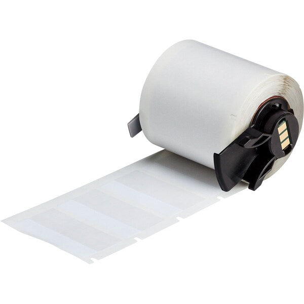 Label, 1 3/4 in W, Clear; White