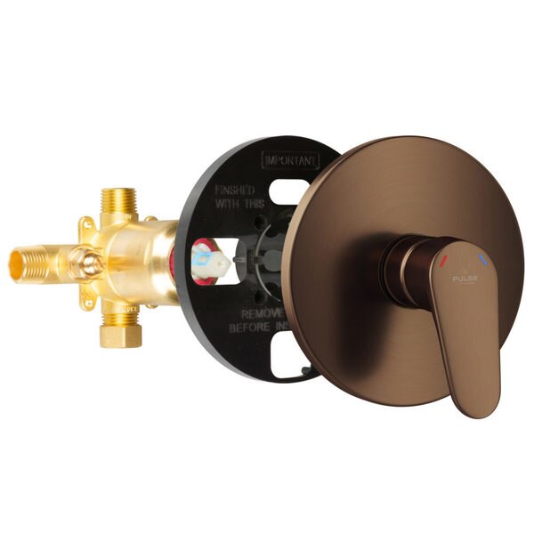 Trutemp Pressure Balance Valve W/Oil-Rubbed Bronze Trim Kit