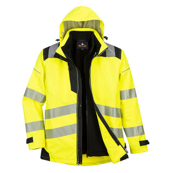 PW3 Hi-Vis 3in1 Jacket, XL