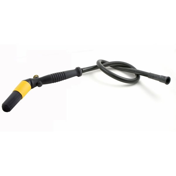 PW4P Parts Wash Brush, ERGONOMIC Handle, Flow Thru Style With Tube AND VALVE