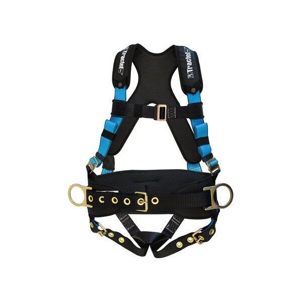 Tracx Full Body Harness, Industrial Fall Arrest, Belt, XL Size