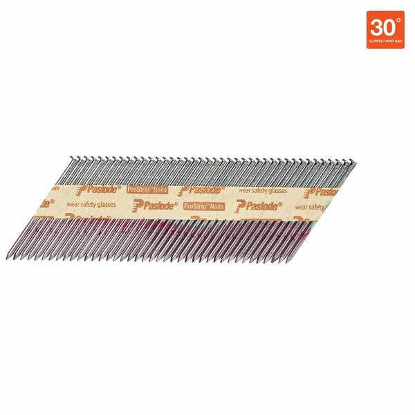 Collated Framing Nail, 2 in L, Not Applicable, Brite, Offset Round Head, 30 Degrees, 5500 PK