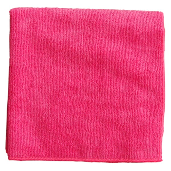 Pink Microfiber Cloth 300 GMS, 16