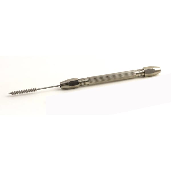 PV460 Pin Vise, Double Ended With Hexagonal Locking Collet, For Stem Diameters Up to 0.125
