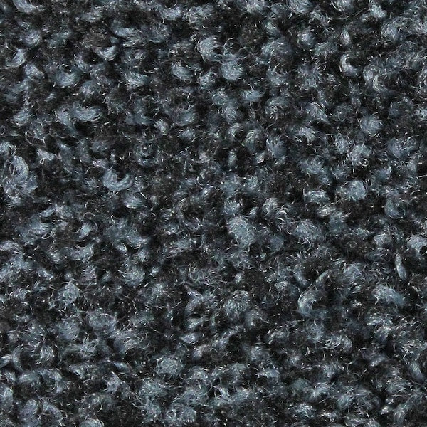 Plush Mat, Slate Grey 2' x 3', Smooth Backing