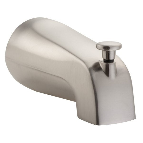 Brushed-Nickel Tub Spout W/Diverter