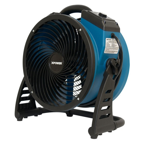 Axial Air Mover, Power Outlets, 1300 CFM, 115, 15.4 W.