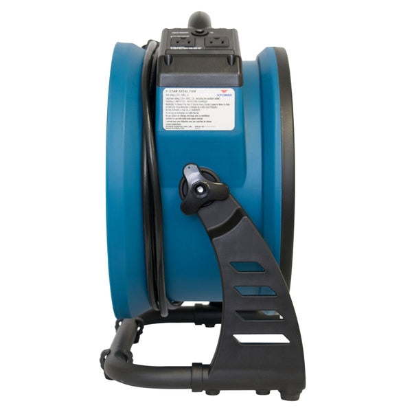 Axial Air Mover, Power Outlets, 1300 CFM, 115, 15.4 W.