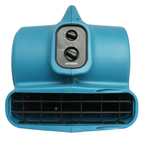1/3 HP, 2000 CFM, 3.8 Amps, 3 Speeds Scented Air Mover with Negative Ion Generator, Refillable Scent Cartridge and 3-Hour Timer