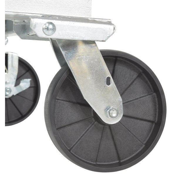 Portable Hopper, Steel, 1/2 cu. yd, 2000lb.