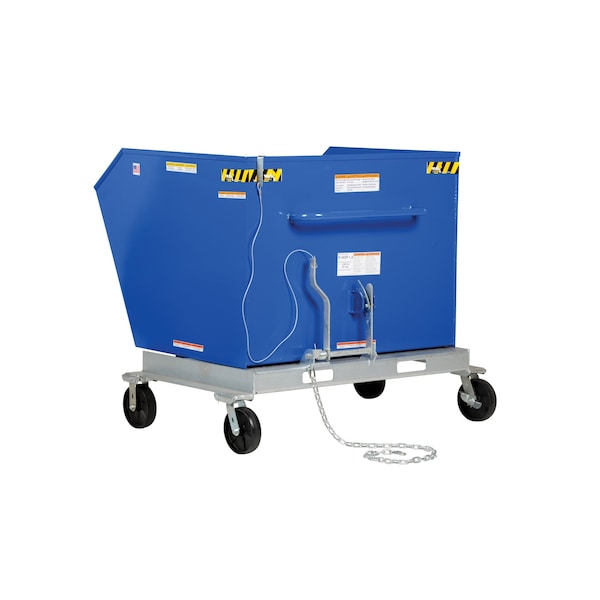 Portable Hopper, 1-1/2 cu. yd, 2000 lb
