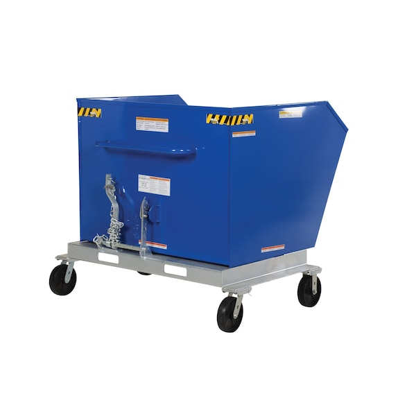 Portable Hopper, 1-1/2 cu. yd, 2000 lb