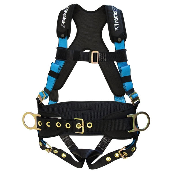 Tracx Full Body Harness, Industrial Fall Arrest, Belt, M Size