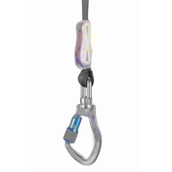 Self Retracting Lifeline, 20 ft., 310 lbs., one person Weight Capacity, Blue