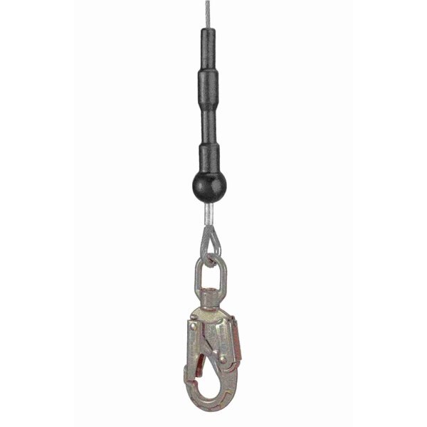 Self Retracting Lifeline, 100 ft., 310 lbs., one person Weight Capacity, Blue