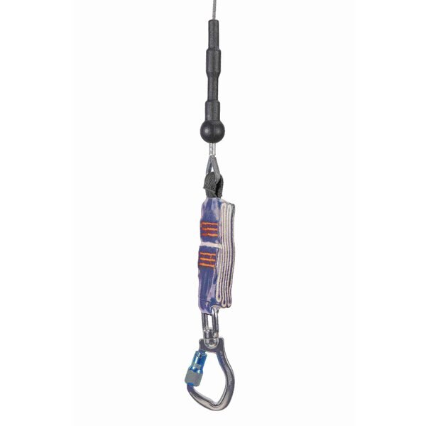 Self Retracting Lifeline, 50 ft., 310 lbs., one person Weight Capacity, Blue