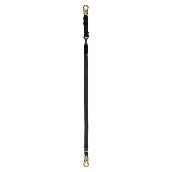 Web Lanyard, 6 ft., 310 lbs., one person Weight Capacity, Blue and Black