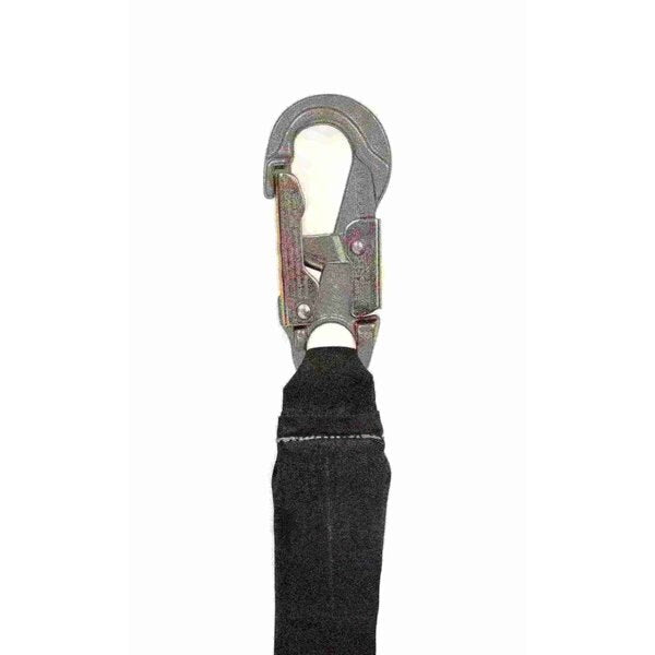 Web Lanyard, 6 ft., 310 lbs., one person Weight Capacity, Blue and Black