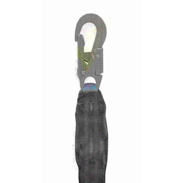 Lanyard, 6 ft., 310 lbs., one person Weight Capacity, Blue and Black