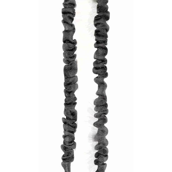 Shock Absorbing Lanyard, 4 1/2 to 6 ft., 310 lbs., one person Weight Capacity, Black