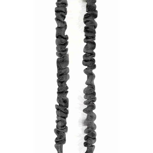 Shock Absorbing Lanyard, 4 1/2 to 6 ft., 310 lbs., one person Weight Capacity, Black