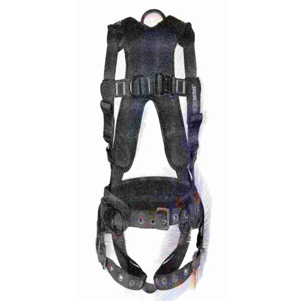 Tower Tracx Full Body Harness, Tower, Mast, & Aerial Climbing, S Size