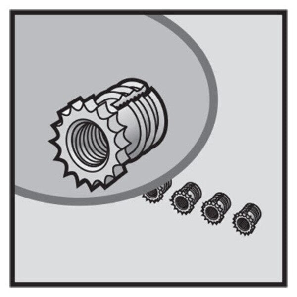 Brass Insert Kit, Fits Qline I, Brass