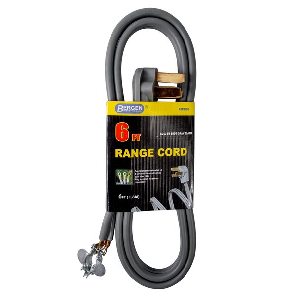 Appliance Power Cord 6FT.3-Wire Oven Ra