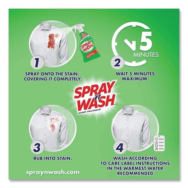 Stain Remover, 22 oz Spray Bottle, PK12