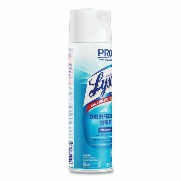 Disinfectant Spray, 19 oz. Aerosol Spray, Fresh