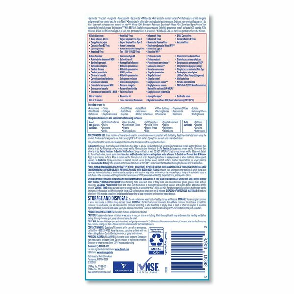 Disinfectant Spray, 19 oz. Aerosol Spray, Fresh