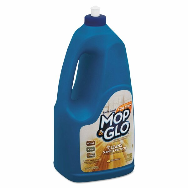 Triple Action Floor Shine Cleaner, Fresh Citrus Scent, 64 oz Bottle, PK6