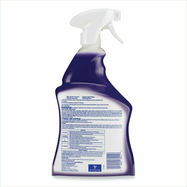 Liquid Foam 32 oz Mold Mildew Remover, Trigger Spray Bottle, 12 PK