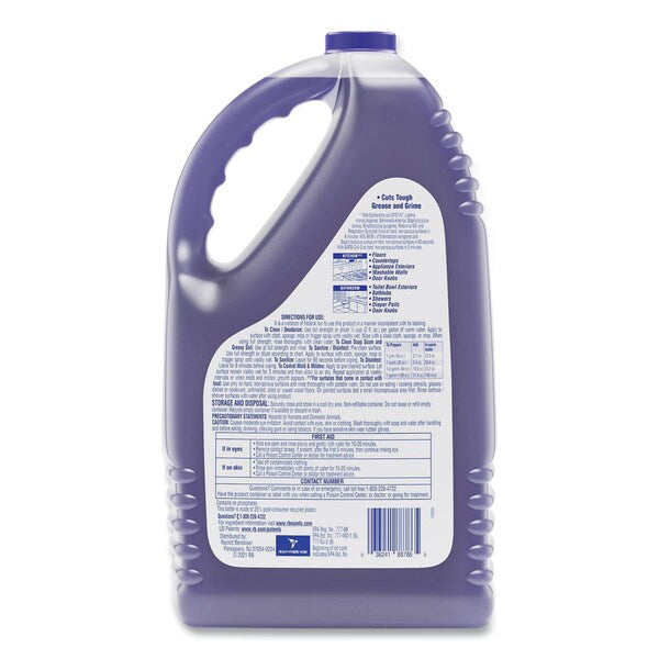 Cleaner and Disinfectant, 144 oz. Bottle, Lavender & Orchid Essence, 4 PK