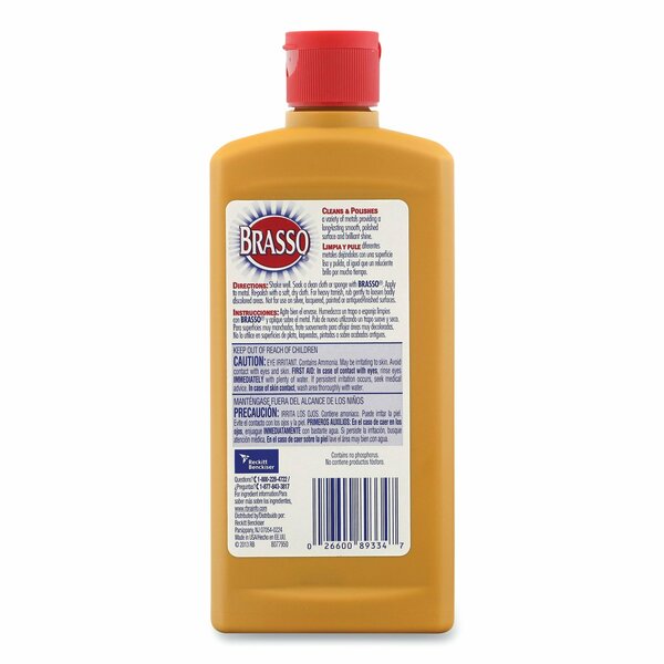 Metal Surface Polish, 8 oz Bottle, PK8