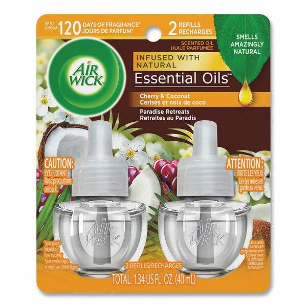 Life Scents Scented Oil Refills, Paradise Retreat, 0.67 oz, PK12