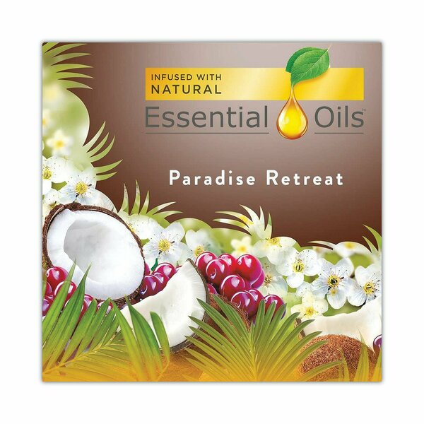 Life Scents Scented Oil Refills, Paradise Retreat, 0.67 oz, PK12