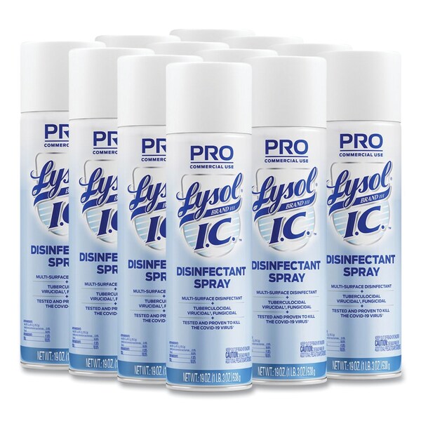Disinfectant Spray, 19 oz. Aerosol Spray, Original