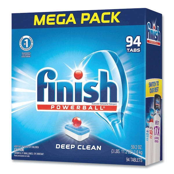 Powerball Dishwasher Tabs, Fresh Scent, PK376