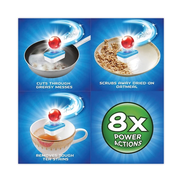 Powerball Dishwasher Tabs, Fresh Scent, PK376