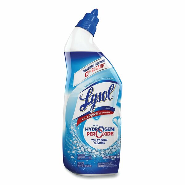 Toilet Bowl Cleaner with Hydrogen Peroxide, Ocean Fresh Scent, 24 oz, PK9
