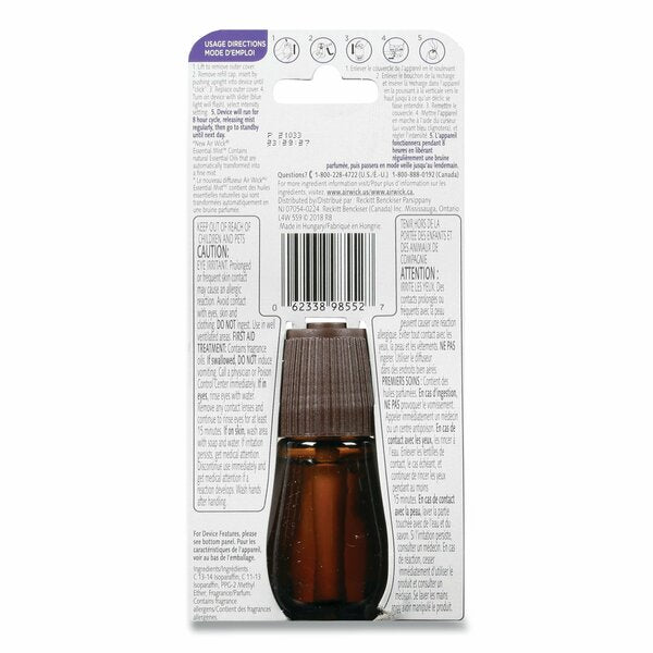 Essential Mist Refill, Lavender and Almond Blossom, 0.67 oz Bottle, PK6