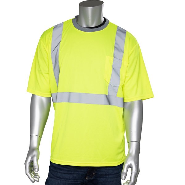 Crew Neck Wicking Polyester T-Shirt