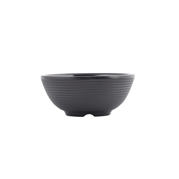 Black Ribbed Ramekins, 2 OZ