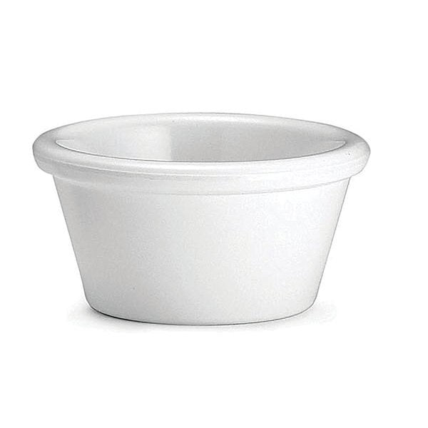Plain Ramekin, Melamine, White, 2OZ